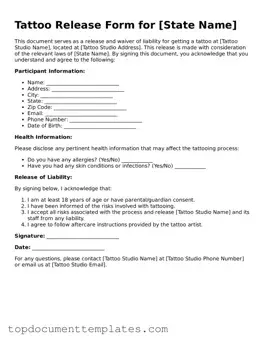 Official Tattoo Release Template