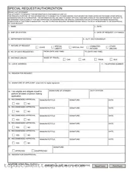 Blank Navpers 1336 3 PDF Form